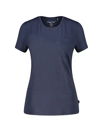 MERU | Damen Funktionsshirt Trelleborg Woolmix | dunkelblau